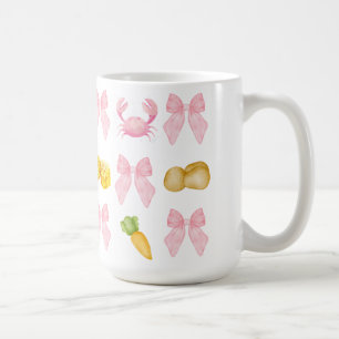 Caneca De Café Pasto do Partido dos Frutos do Marisco Rosa Boil