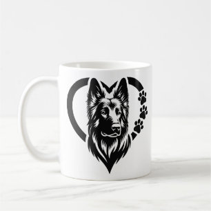Caneca De Café Pastor Alemão