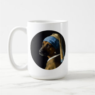 Caneca De Café Pastor Alemão Alemão Clássico Inspirado em Retrato