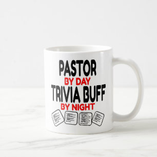 Caneca De Café Pastor ama Jogando Trivia