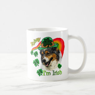 Caneca De Café Pastor australiano St Patricks