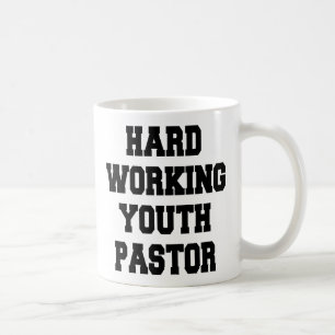 Caneca De Café Pastor Juvenil Trabalhador do duro