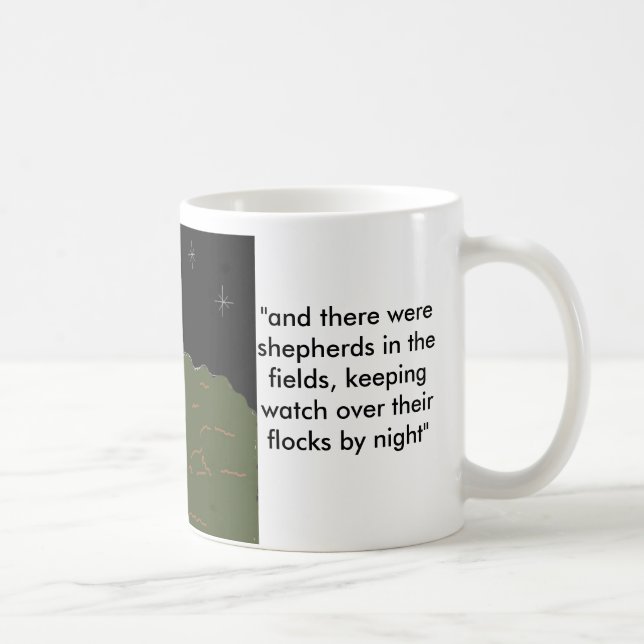 Caneca De Café Pastores Com Versículos Das Escrituras (Direita)