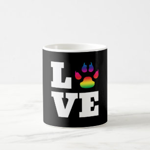 Caneca De Café Pata arco-íris