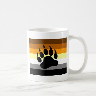 Caneca De Café Pata do orgulho do urso