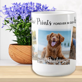 Caneca De Café Pata Personalizada Imprime Boas Cachorros Memorial