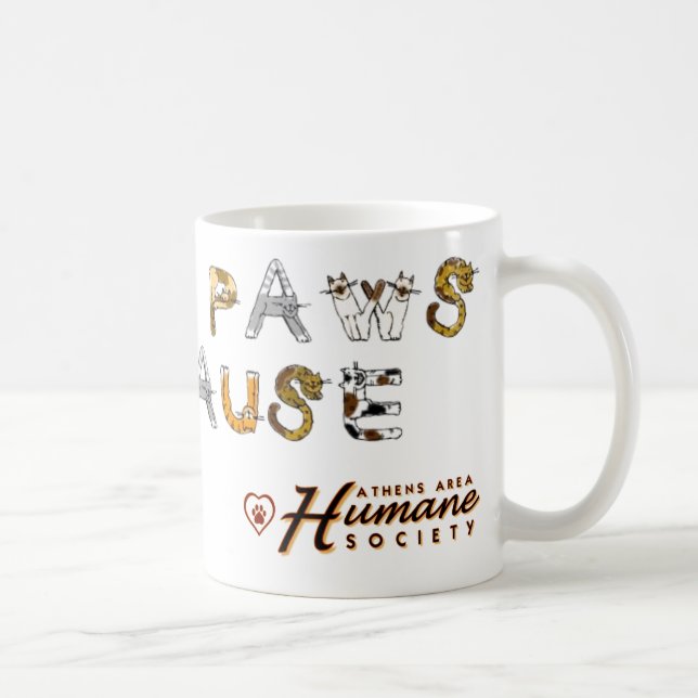Caneca De Café Patas pequenas, causa grande (Direita)