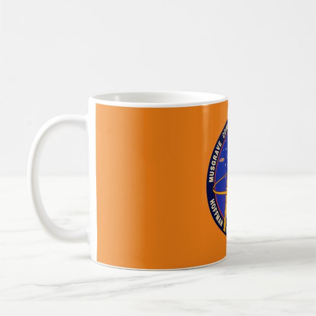 Caneca De Café Patch De Missão Sts-61 (Esquerda)