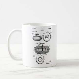 Caneca De Café Patente de Pedra de Curling