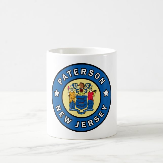 Caneca De Café Paterson New Jersey (Centro)