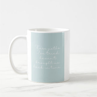 Caneca De Café Paths Poetry Mug
