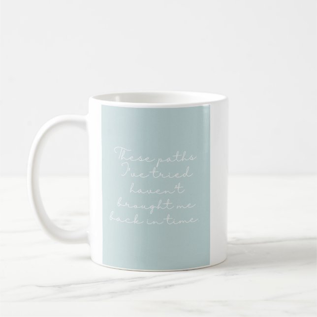 Caneca De Café Paths Poetry Mug (Esquerda)