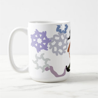 Caneca De Café Patinação no gelo de inverno