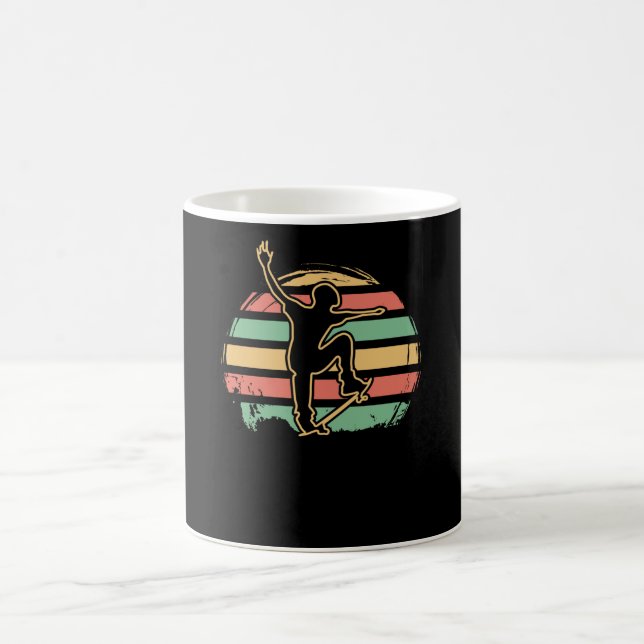 Caneca De Café Patinador Retro (Centro)