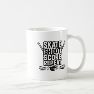 Caneca De Café Patinar Tiro Pontuação Repetir _4