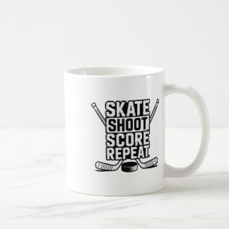 Caneca De Café Patinar Tiro Pontuação Repetir _4 