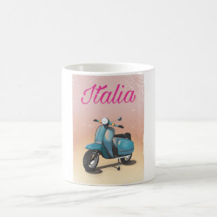 Caneca De Café Patinete Italia