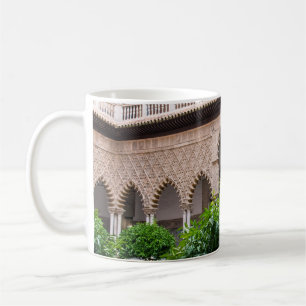 Caneca De Café Patio de Doncellas em Sevilha #2 #viagem #wall