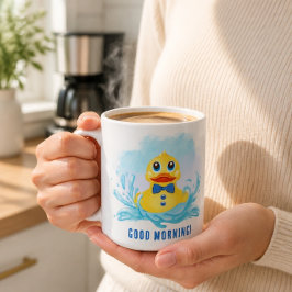Caneca de Café Pato Ágil Cavalheiro