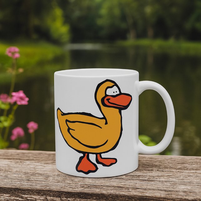Caneca De Café Pato Amarelo (Criador carregado)