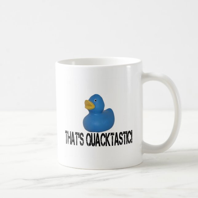 Caneca De Café Pato azul (Direita)