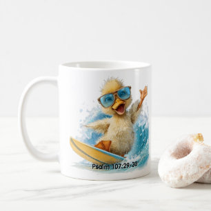 Caneca De Café Pato Compartilhando a Palavra **