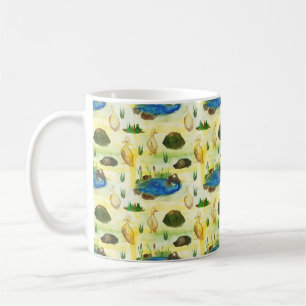 Caneca De Café Pato da aguarela
