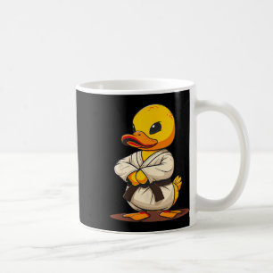 Caneca De Café Pato de Borracha de Karatê Motivo Taekwondo Jiu-ji