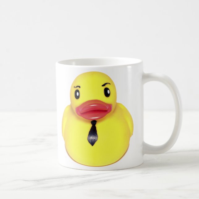 Caneca De Café Pato de Negócios (Direita)