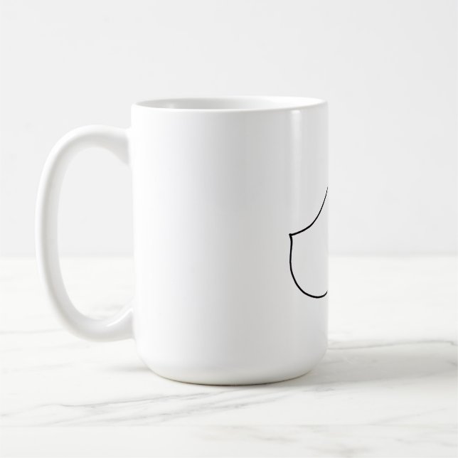 Caneca De Café Pato do Tom de TOBS (Esquerda)