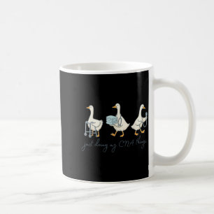Caneca De Café Pato Donald Graduação de CNA Fofa Enfermagem Certi