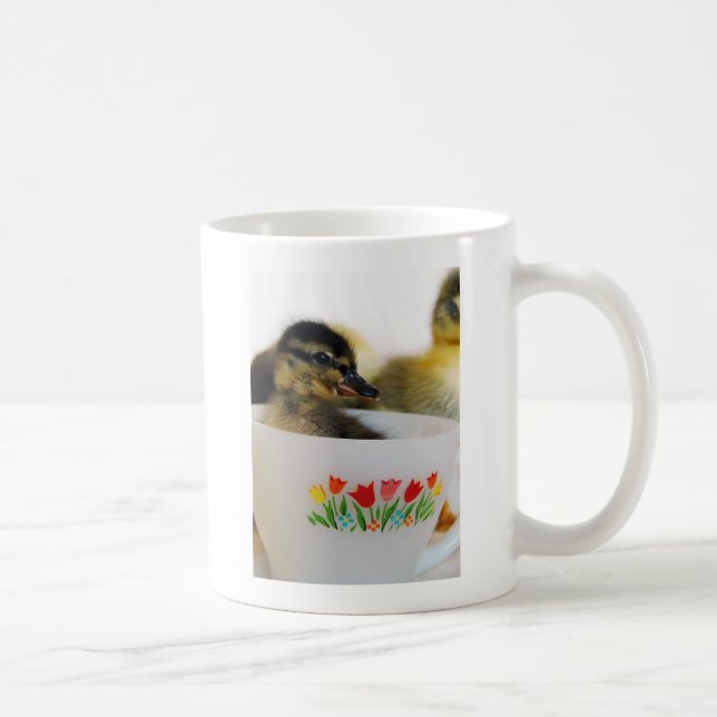 Caneca De Café Pato em um Teacup (Direita)
