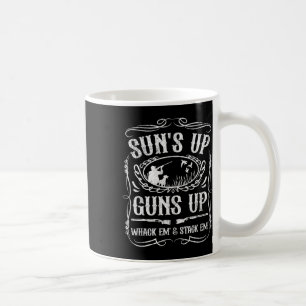Caneca De Café Pato Engraçado Caçando Suns Apanham-No E Pavam-No