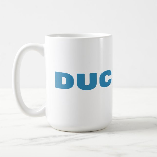 Caneca De Café Pato Engraçado, Cai Fora (Esquerda)