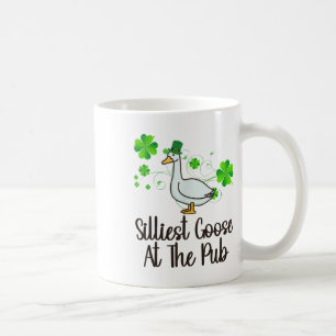 Caneca De Café Pato Mais Bobo No Pub Dia De São Patrício Engraçad