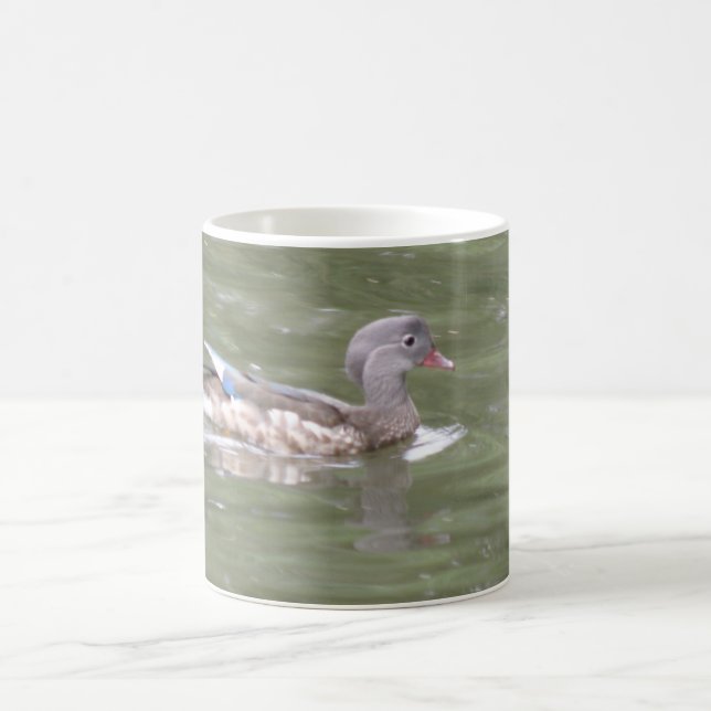 Caneca De Café Pato no lago Mug (Centro)