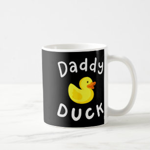 Caneca De Café Pato Pai Aniversário Pato de Borracha Amante Famíl