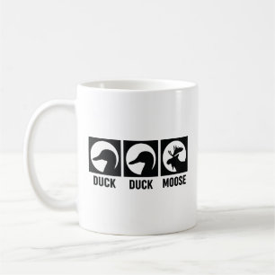 Caneca De Café Pato Pato Alce