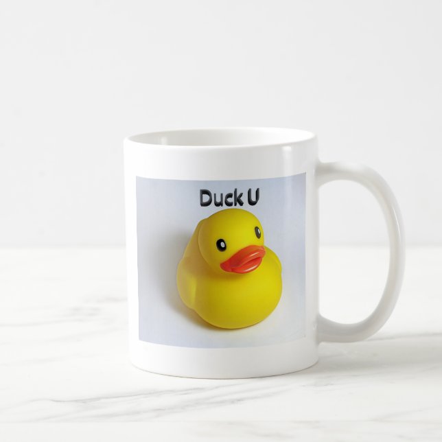 Caneca De Café Pato U (Direita)