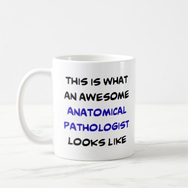 Caneca De Café patologista anatômico, incrível (Esquerda)