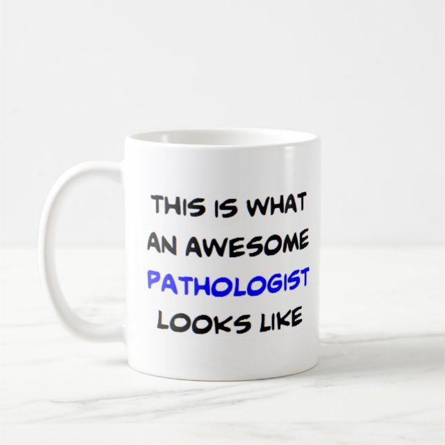 Caneca De Café patologista, incrível (Esquerda)
