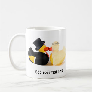 Caneca De Café Patos 3 do casamento