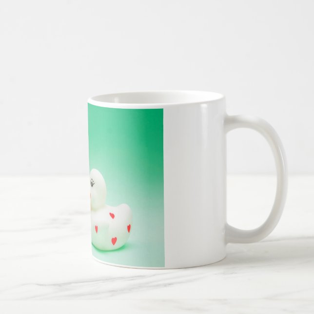 Caneca De Café Patos da borracha do beijo (Direita)