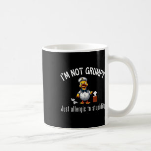 Caneca De Café Patos de Cruzeiro Não Estou Irritado Só Alérgico a