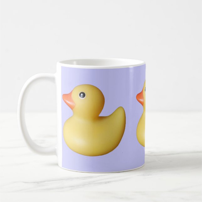 Caneca De Café Patos em uma Fila (Esquerda)