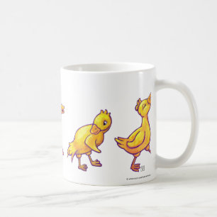 Caneca De Café Patos em uma Row Mug