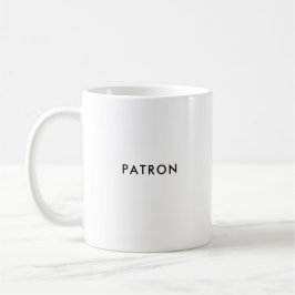 Caneca De Café Patrão | Chefe | Mug de café francês personalizado