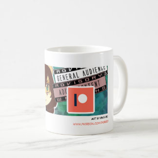 Caneca De Café Patreon do Dksk30 $3 nível 'Salvamento do Sharpi'