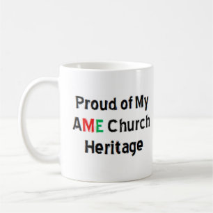 Caneca De Café patrimônio da igreja ame