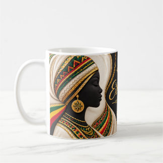 Caneca De Café Patrimônio Etíope Bordado Habesha de Sete Fios